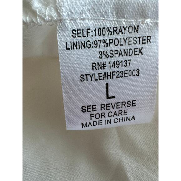 New ~ HYFVE  ~ Stunning! Ruched Surplice Romper Size L - Picture 5 of 6